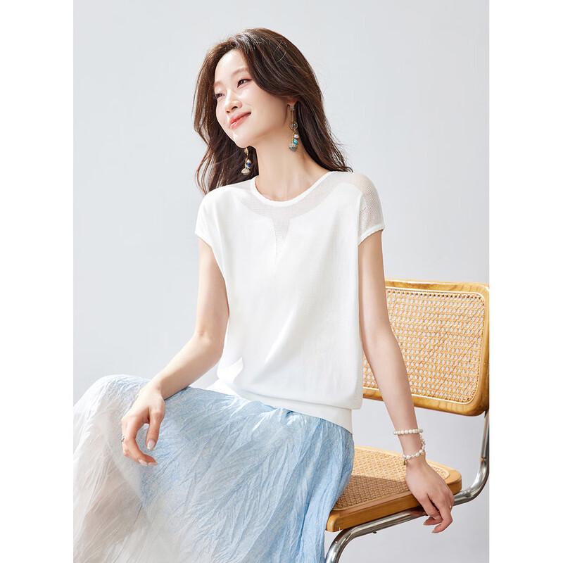 Srcr Women s Silk Blend Batwing Knit T-Shirt XL
Srcr Women s Silk Blend Batwing Knit T-Shirt XL