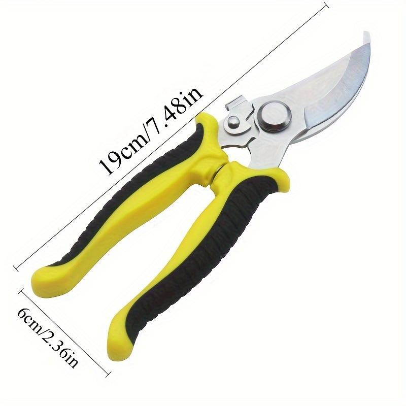 Heavy-Duty Pruning Shears,Non-Slip Grip, Ergonomic,for Thick Branches & Landscaping,Ideal Gardening Gift for Pros & Enthusiasts. жёлтый
Heavy-Duty Pruning Shears,Non-Slip Grip, Ergonomic,for Thick Branches & Landscaping,Ideal Gardening Gift for Pros & Enthusiasts. жёлтый