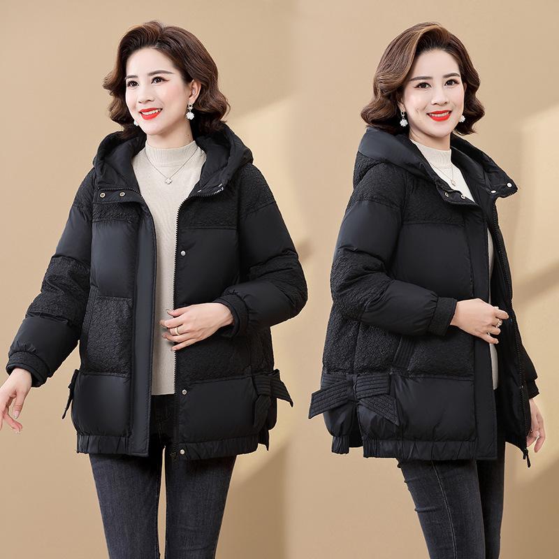 Mom s Plus Size Winter Coat - Thickened Duck Down Jacket for Middle-Aged & Elderly Women XL (105-120 jin) чорний
Mom s Plus Size Winter Coat - Thickened Duck Down Jacket for Middle-Aged & Elderly Women XL (105-120 jin) чорний