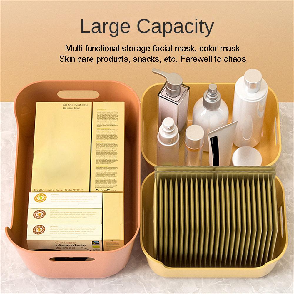 Household Multifunction Storage Basket Handle Design Fall Resistance Non-slip High Capacity Classification Storage Big Exposure
Household Multifunction Storage Basket Handle Design Fall Resistance Non-slip High Capacity Classification Storage Big Exposure