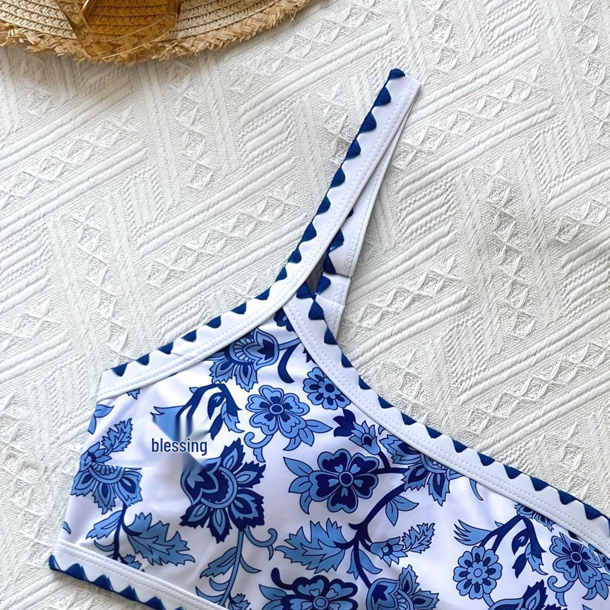 European & American High-Waisted Printed Bikini: Women s Sexy Split Swimsuit 2025 Edition Medium білий
European & American High-Waisted Printed Bikini: Women s Sexy Split Swimsuit 2025 Edition Medium білий