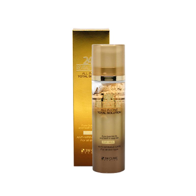 3W CLINIC - Premium Revitality 24K Gold Все в одному для чоловіків 150 мл (3 варіанти) 1PCS
3W CLINIC - Premium Revitality 24K Gold Все в одному для чоловіків 150 мл (3 варіанти) 1PCS