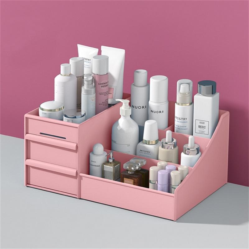 New 1PC Pink Plastic Drawer Makeup Storage Box Dormitory Finishing Shelf Cosmetics Skin Care Dressing Table Desktop Storage Rack 26.5x16x12cm розовый
New 1PC Pink Plastic Drawer Makeup Storage Box Dormitory Finishing Shelf Cosmetics Skin Care Dressing Table Desktop Storage Rack 26.5x16x12cm розовый