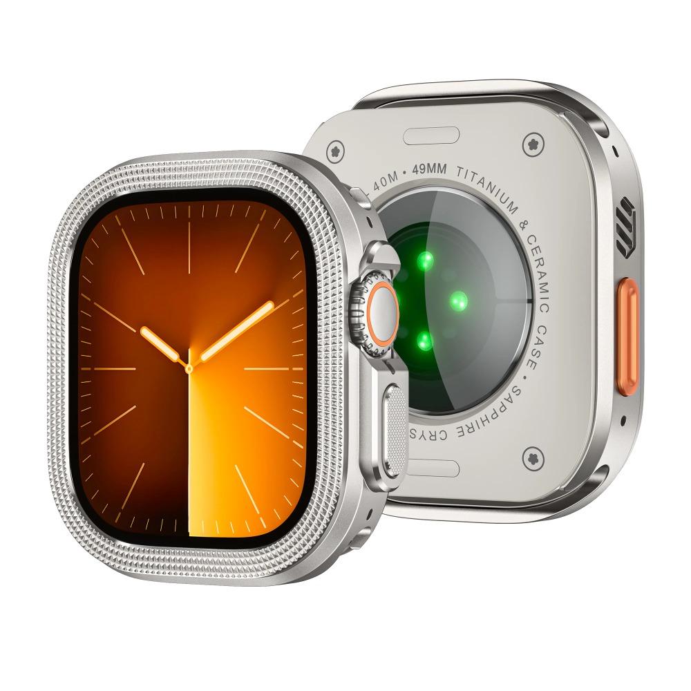 Luxury Alloy Case for Apple Watch Ultra 3 49mm Watchcase for Iwatch ULTRA 3 2 1 49MM Shell Hard Metal Bumper Protect Accessories iwatch Ultra1/2/3-49mm бежевий
Luxury Alloy Case for Apple Watch Ultra 3 49mm Watchcase for Iwatch ULTRA 3 2 1 49MM Shell Hard Metal Bumper Protect Accessories iwatch Ultra1/2/3-49mm бежевий