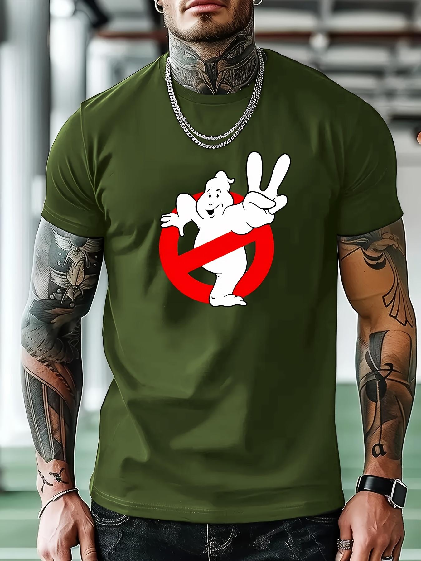 Black Short-Sleeve Crewneck T-shirt with Graphic - Lightweight Polyester S
Black Short-Sleeve Crewneck T-shirt with Graphic - Lightweight Polyester S