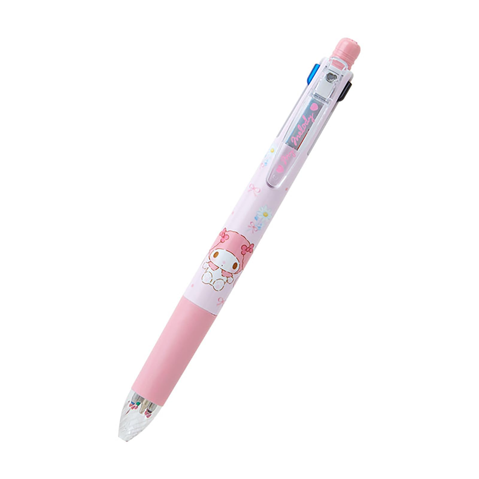 Sanrio 4-цветная шариковая ручка, механический карандаш Sarasa Multi My Melody Ink, зеленый 283266 и цветной черный, синий, красный, 0,5 мм
Sanrio 4-цветная шариковая ручка, механический карандаш Sarasa Multi My Melody Ink, зеленый 283266 и цветной черный, синий, красный, 0,5 мм