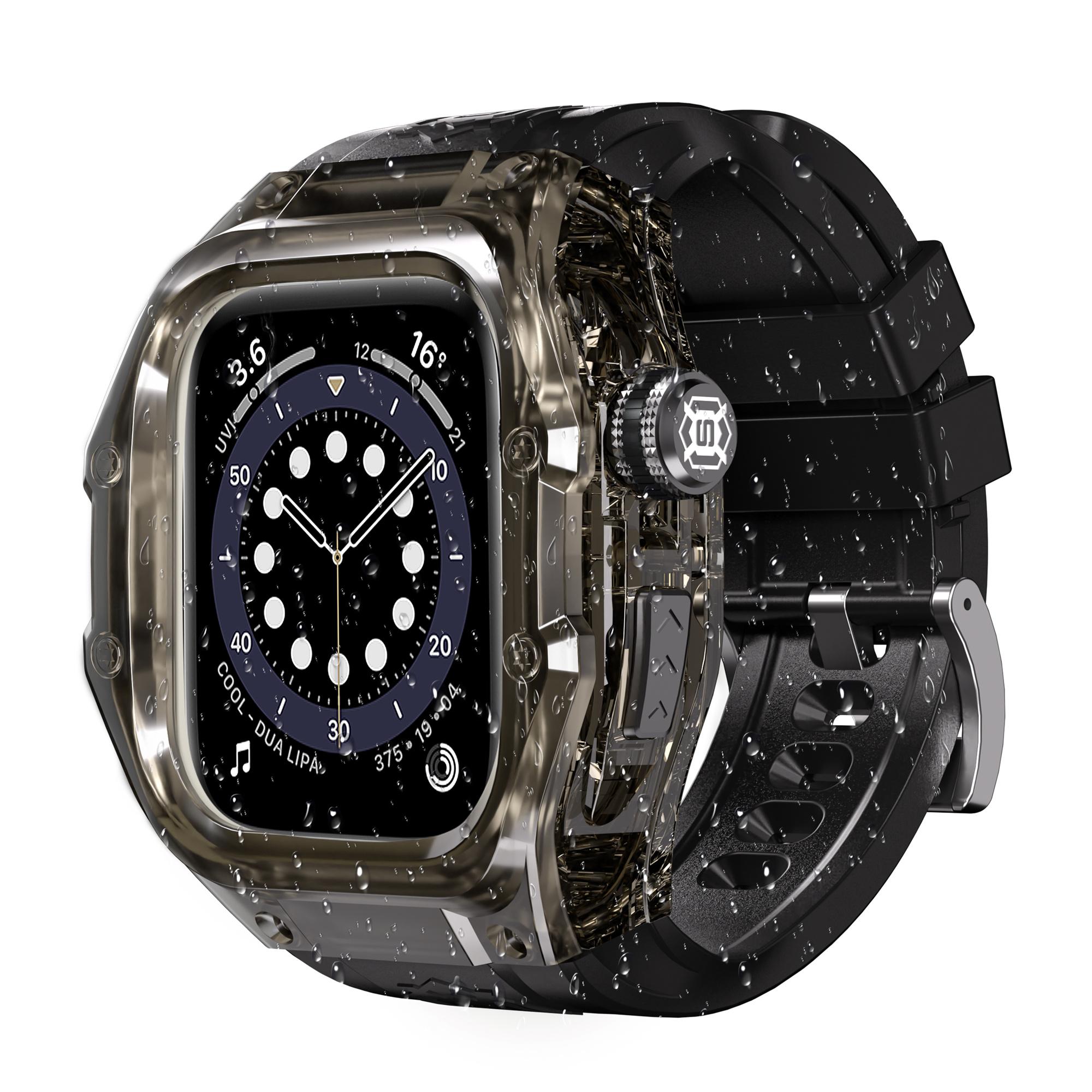 SHELLBOX For Apple Watch Series 10 46mm IP68 Waterproof Integrated Watch Case with Silicone Watch Strap As Shown A
SHELLBOX For Apple Watch Series 10 46mm IP68 Waterproof Integrated Watch Case with Silicone Watch Strap As Shown A