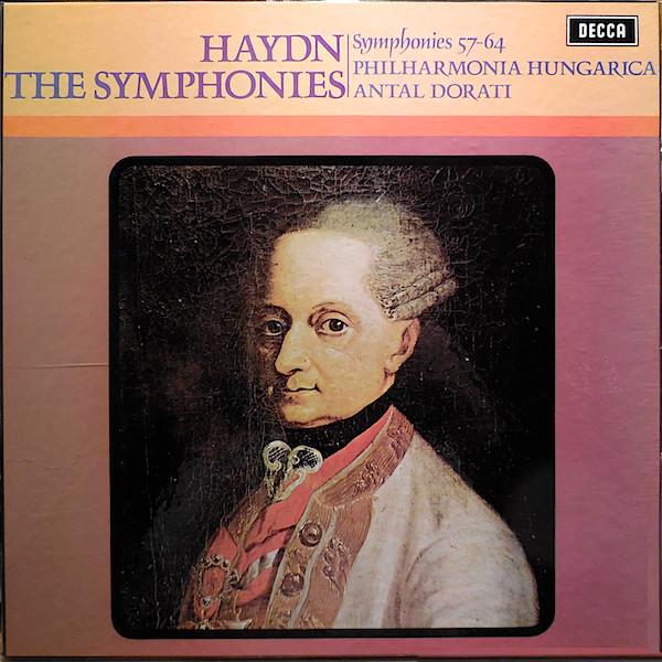 LP Record JOSEPH HAYDN - PHILHARMONIA HUNGARI - Symphonies 57-64 HDNE2326 Decca 1970 UK Classical Used
LP Record JOSEPH HAYDN - PHILHARMONIA HUNGARI - Symphonies 57-64 HDNE2326 Decca 1970 UK Classical Used