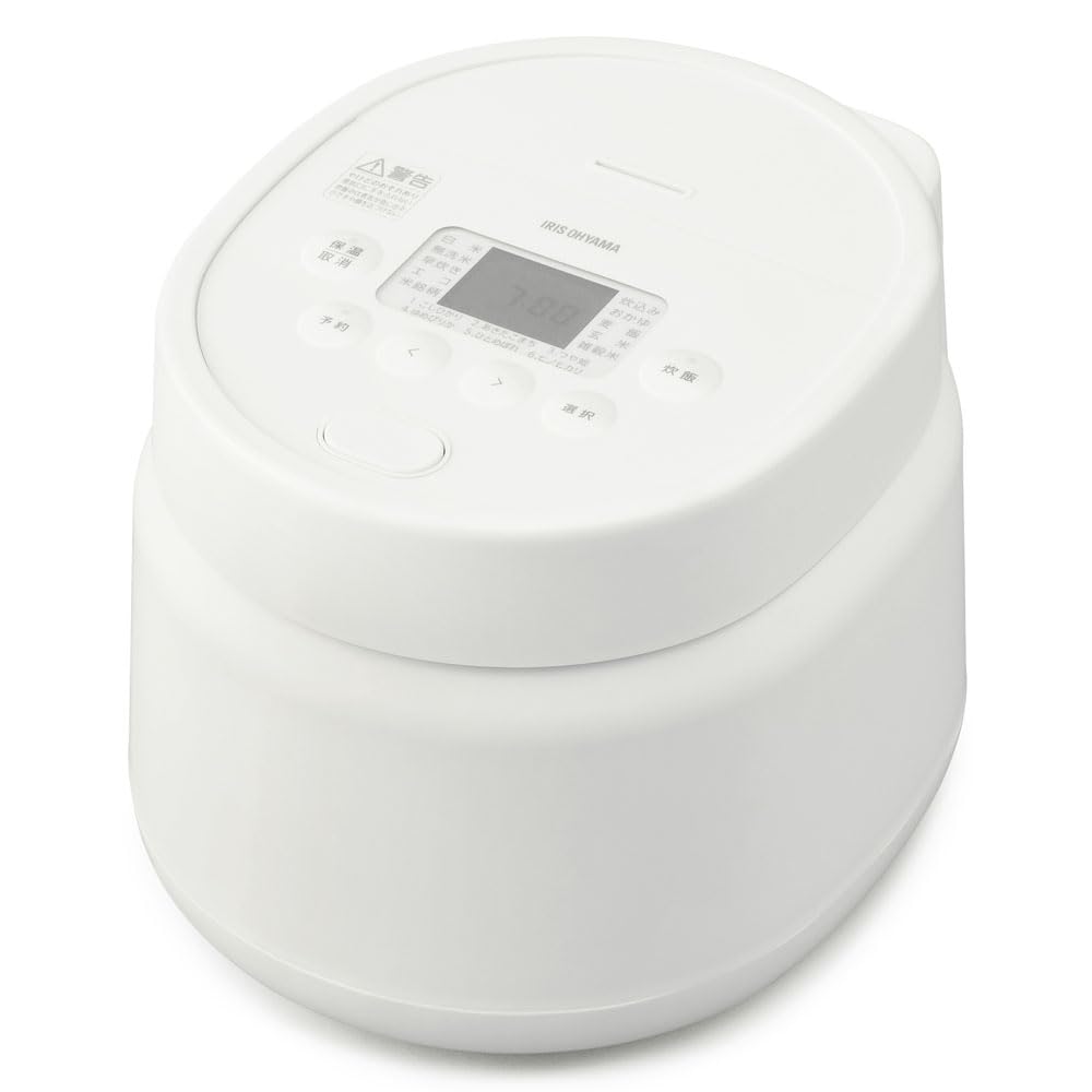 Iris Ohyama Rice Microcomputer No Steam Easy to Clean 2 Cooks 50 Eco White Cooker, 5.5 Cups, Type, Cylinder, (Only Items), Brands, Mode, RC-MSA50-W, білий
Iris Ohyama Rice Microcomputer No Steam Easy to Clean 2 Cooks 50 Eco White Cooker, 5.5 Cups, Type, Cylinder, (Only Items), Brands, Mode, RC-MSA50-W, білий