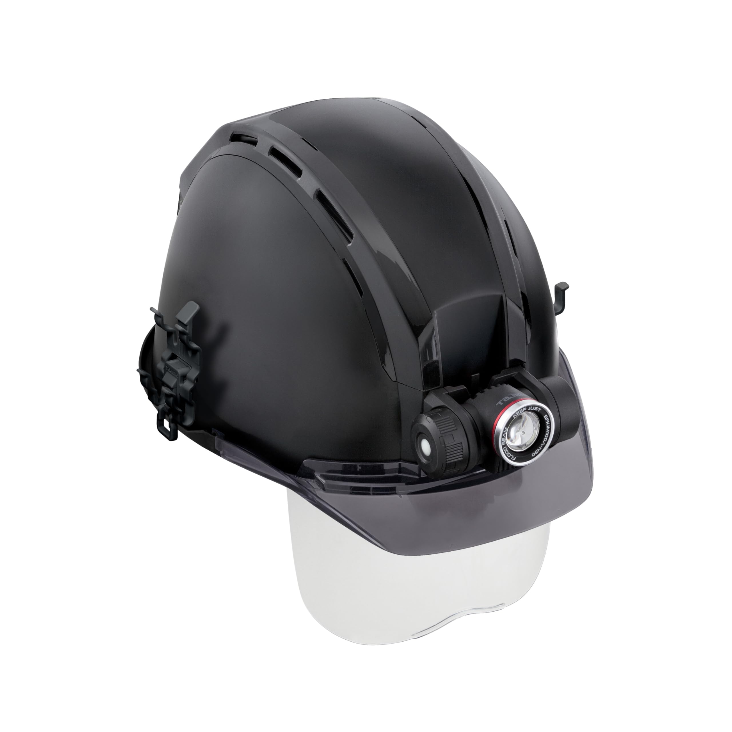 Tajima Helmet Safety Helmet Advanced Set KJM with Fan Matte Black with Shield A set that includes all the necessary items for the job site Passed the
Tajima Helmet Safety Helmet Advanced Set KJM with Fan Matte Black with Shield A set that includes all the necessary items for the job site Passed the