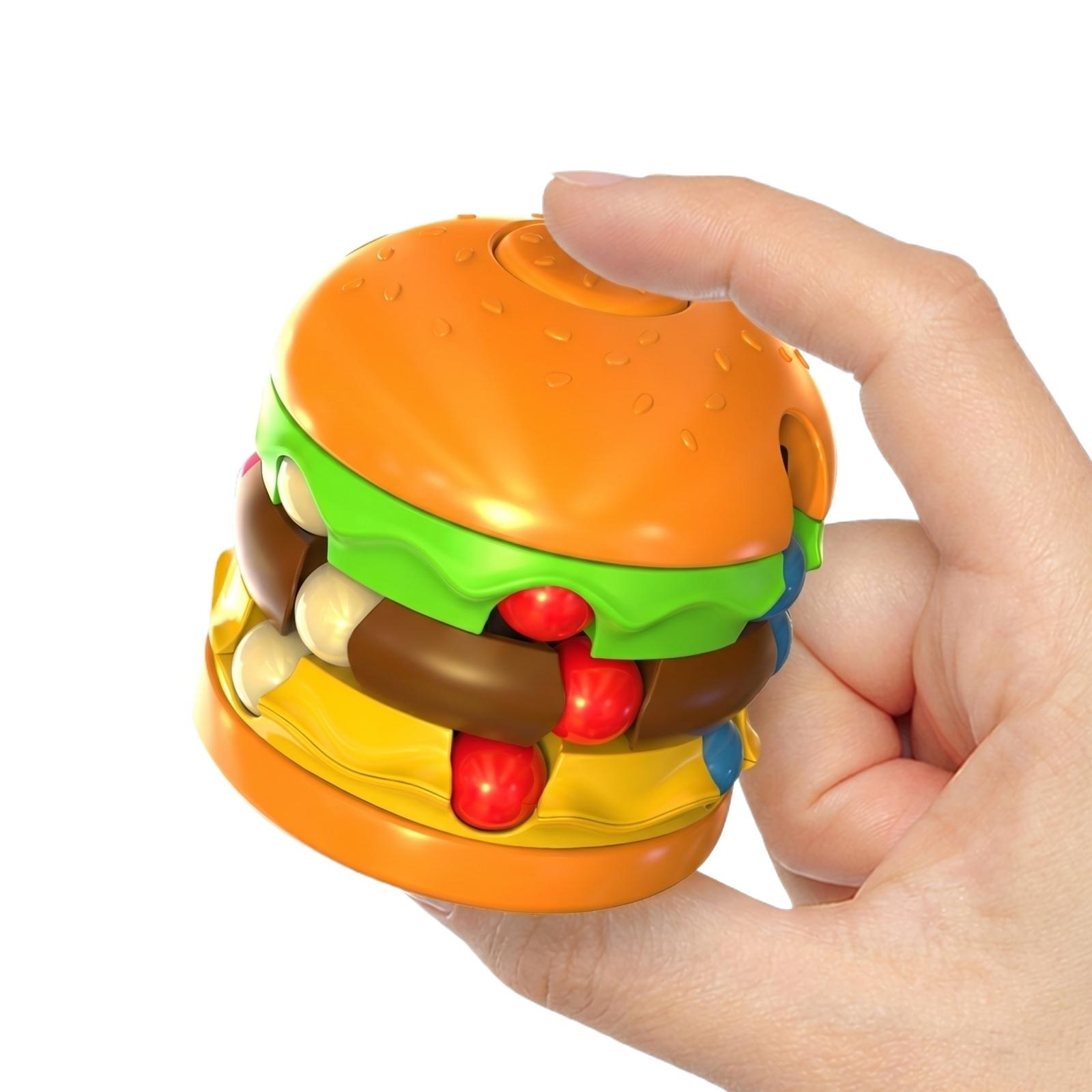 Handheld Burger Shaped Puzzle Toy for Cognitive Development and Stress Relief with Rotatable Layers and Interlocking Pieces for All Ages One Size жёлтый
Handheld Burger Shaped Puzzle Toy for Cognitive Development and Stress Relief with Rotatable Layers and Interlocking Pieces for All Ages One Size жёлтый