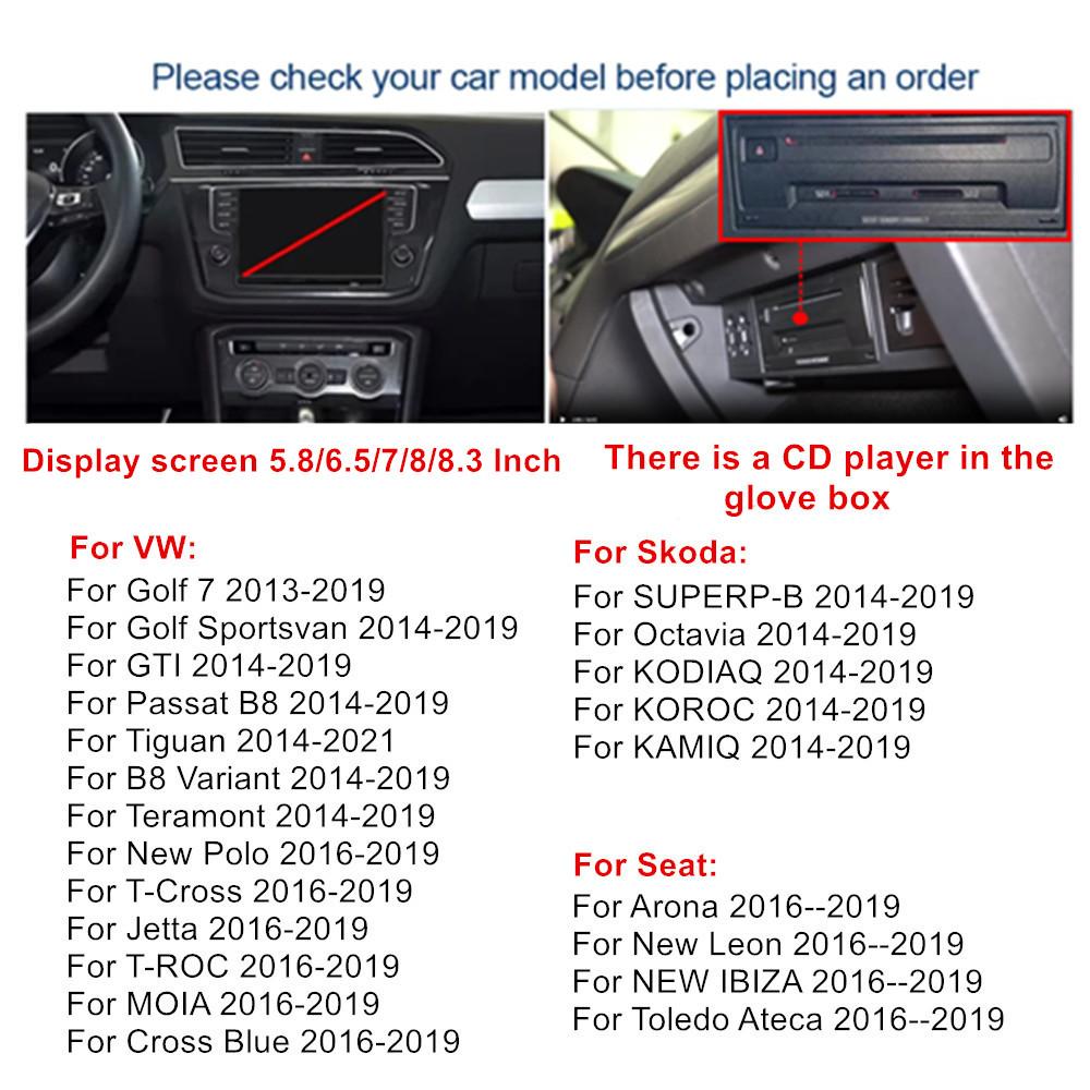 CARABC Беспроводной Carplay Android Auto Mirror Link для VW Volkswagen Skoda Octavia A5 Golf 7 Polo Passat B8 С системой MIB MIB2 For VW MIB System
CARABC Беспроводной Carplay Android Auto Mirror Link для VW Volkswagen Skoda Octavia A5 Golf 7 Polo Passat B8 С системой MIB MIB2 For VW MIB System