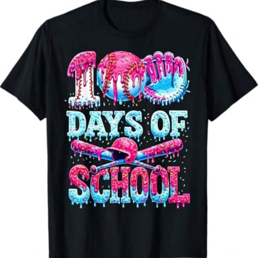 School Days Baseball Ice Cream Fun Gift Tee S
School Days Baseball Ice Cream Fun Gift Tee S