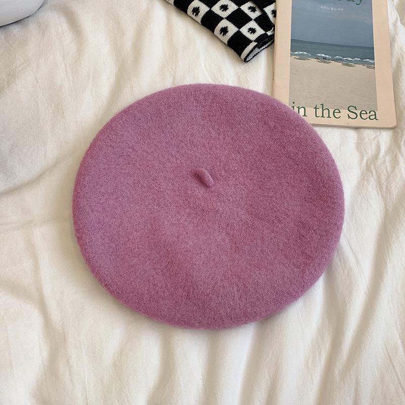 Women s Wool Beret: Autumn/Winter Korean & British Retro Candy Colors M (56-58cm)
Women s Wool Beret: Autumn/Winter Korean & British Retro Candy Colors M (56-58cm)