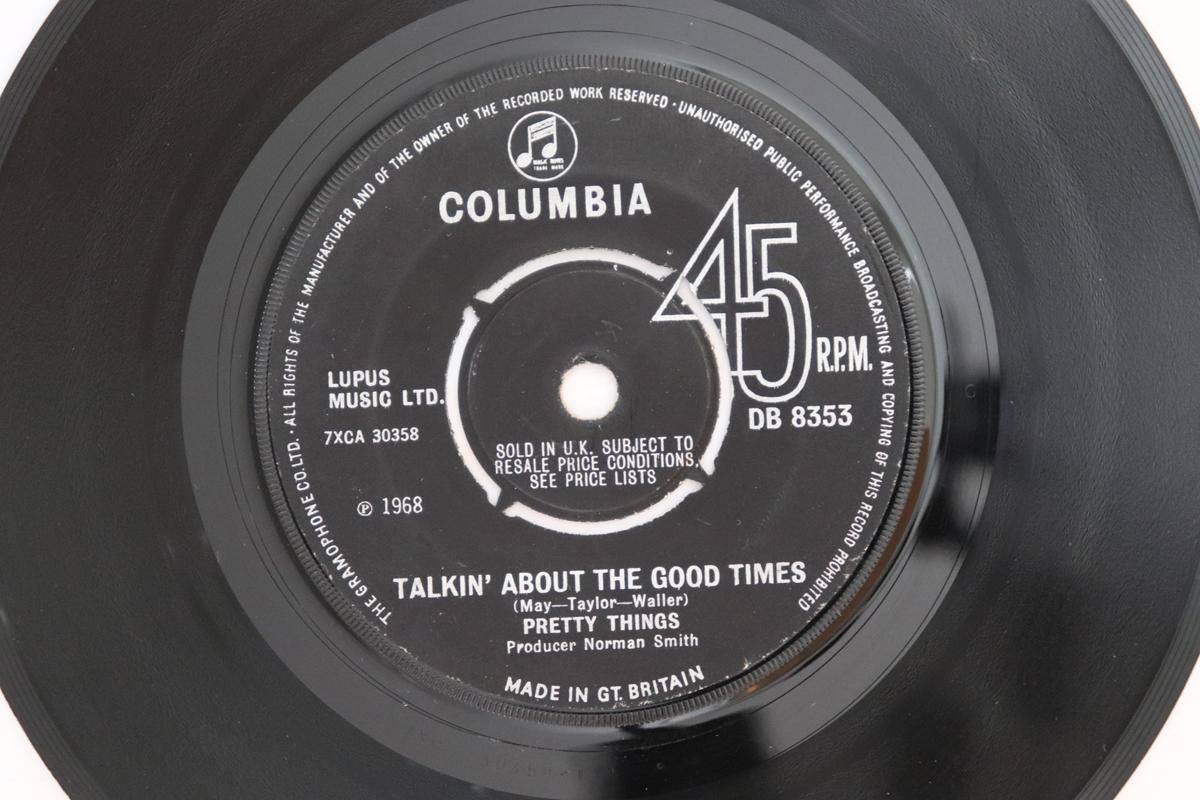 7inch Record PRETTY THINGS - Talkin About The Good Times / Walk DB8353 COLUMBIA 1968 UK Rock Used
7inch Record PRETTY THINGS - Talkin About The Good Times / Walk DB8353 COLUMBIA 1968 UK Rock Used