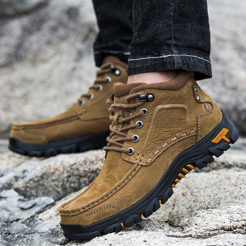 Autumn men s first layer cowhide retro shoes breathable low heel single shoes outdoor tooling shoes origin source 38 хаки
Autumn men s first layer cowhide retro shoes breathable low heel single shoes outdoor tooling shoes origin source 38 хаки