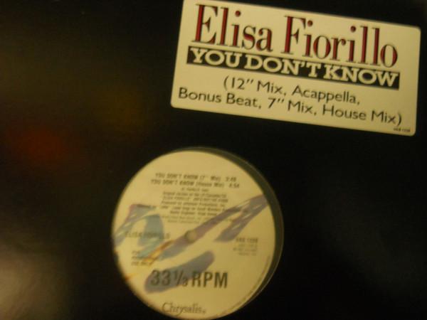 12inch Record ELISA FIORILLO - You Don t Know VAS1228 Chrysalis 1987 US Dance & Electronica Used
12inch Record ELISA FIORILLO - You Don t Know VAS1228 Chrysalis 1987 US Dance & Electronica Used