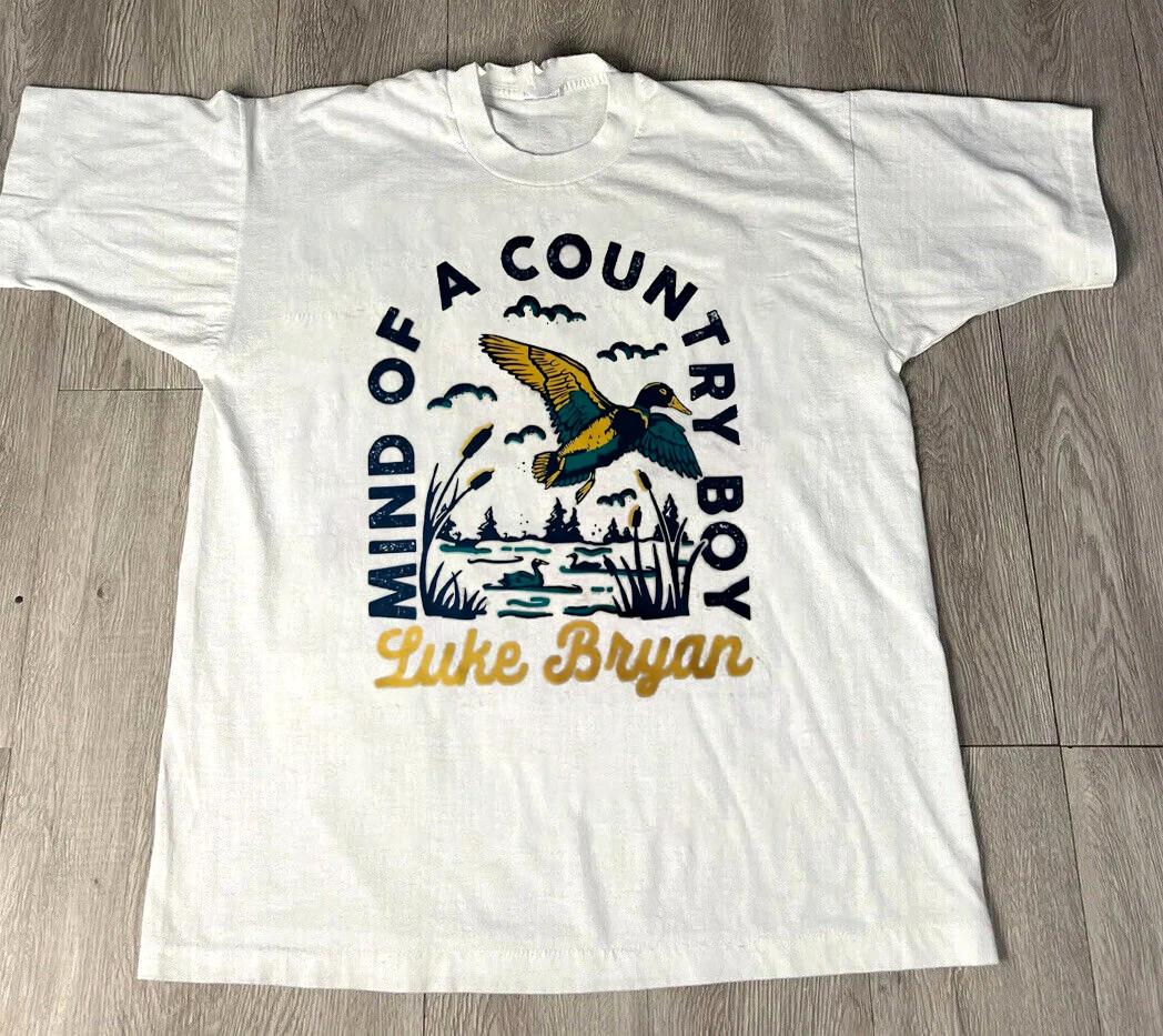 Luke Bryan Mind of a Country Boy Tour White Colour S to 5XL Tee Shirt SG537 5XL різнокольоровий
Luke Bryan Mind of a Country Boy Tour White Colour S to 5XL Tee Shirt SG537 5XL різнокольоровий