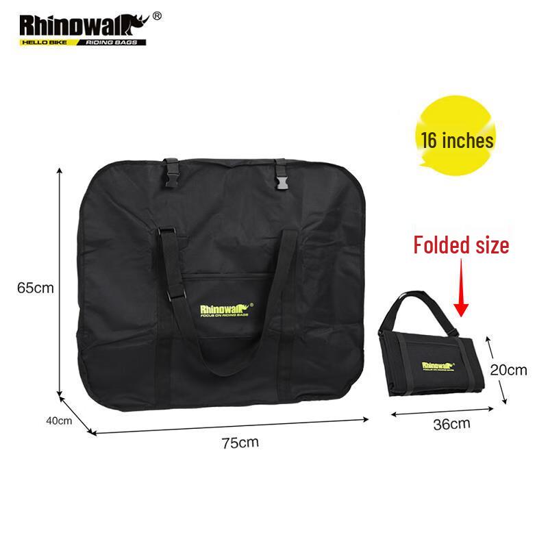 Rhinowalk Rhino Складаний та Електричний Велосипед Портативна Пакувальна Сумка Standard
Rhinowalk Rhino Складаний та Електричний Велосипед Портативна Пакувальна Сумка Standard
