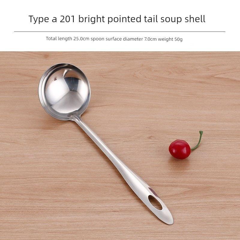Hot Pot Soup Spoon with Long Handle, Stainless Steel Spoon, Oil-Separating Strainer Spoon, Commercial Large Soup Spoon for Serving Porridge and Soup Type a 201 Bright Pointed Tail Soup Shell
Hot Pot Soup Spoon with Long Handle, Stainless Steel Spoon, Oil-Separating Strainer Spoon, Commercial Large Soup Spoon for Serving Porridge and Soup Type a 201 Bright Pointed Tail Soup Shell