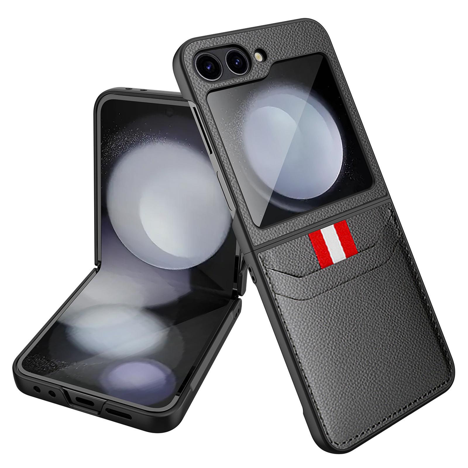 For Samsung Galaxy Z Flip7 FE 5G/Z Flip6 5G Case Litchi Texture PU+PC Phone Cover with Screen/Lens Film B
For Samsung Galaxy Z Flip7 FE 5G/Z Flip6 5G Case Litchi Texture PU+PC Phone Cover with Screen/Lens Film B