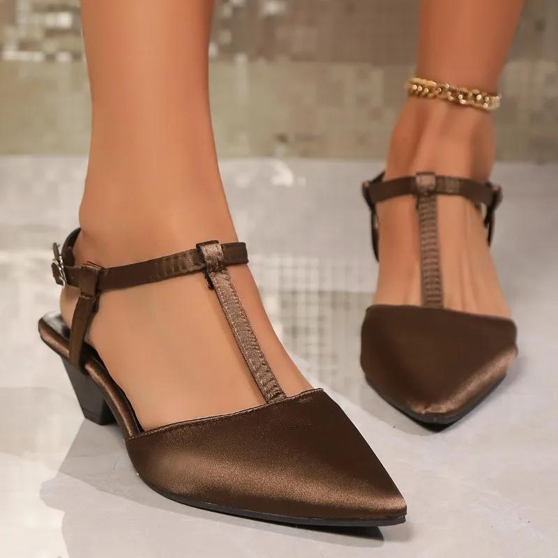 Shoes for Women 2025 Hot Sale Closed Toe Women s Sandals Modern Dress Sandals Women Pointed Toe Buckle Strap Retro Shoes Female 35
Shoes for Women 2025 Hot Sale Closed Toe Women s Sandals Modern Dress Sandals Women Pointed Toe Buckle Strap Retro Shoes Female 35