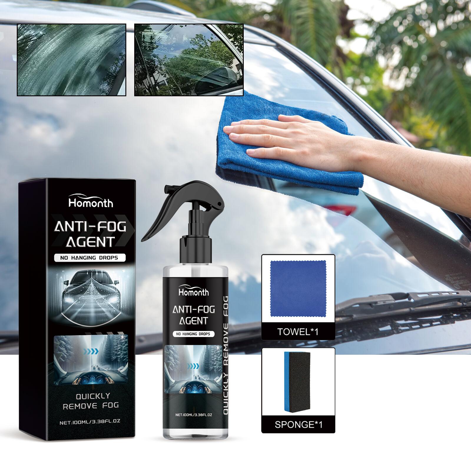 Homonth Car Anti-Fog Agent, Vehicle Glass Cleaner, Rainproof and Anti-Fog Cleaning and Water-Repellent Multi-Purpose Spray 1 set
Homonth Car Anti-Fog Agent, Vehicle Glass Cleaner, Rainproof and Anti-Fog Cleaning and Water-Repellent Multi-Purpose Spray 1 set