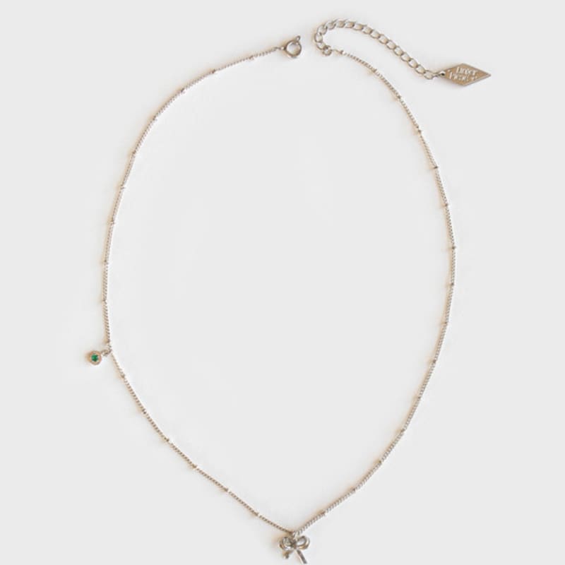 LingerPiece Mini ribbon point ball chain necklace Free
LingerPiece Mini ribbon point ball chain necklace Free