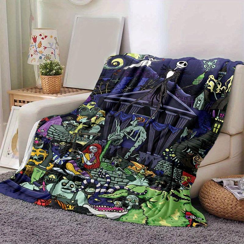 1pc. Halloween Nightmare Before Christmas Jack Skellington Blanket, Cozy Throw for Home Decor, Gift Idea, Seasonal Decoration, Perfect for C 100x150cm
1pc. Halloween Nightmare Before Christmas Jack Skellington Blanket, Cozy Throw for Home Decor, Gift Idea, Seasonal Decoration, Perfect for C 100x150cm