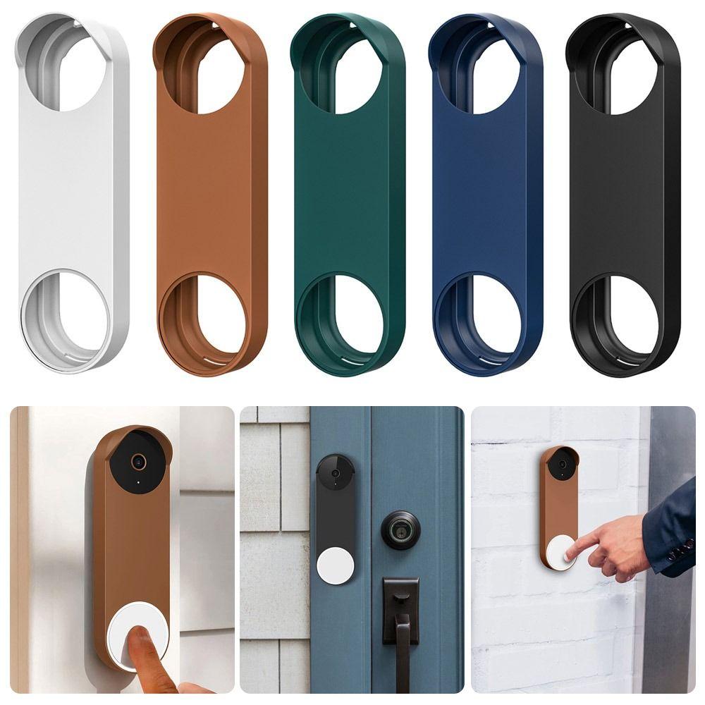 Водонепроникний силіконовий чохол Home for Google Nest Захисна кришка Протектор Кришка дверного дзвінка білий
Водонепроникний силіконовий чохол Home for Google Nest Захисна кришка Протектор Кришка дверного дзвінка білий