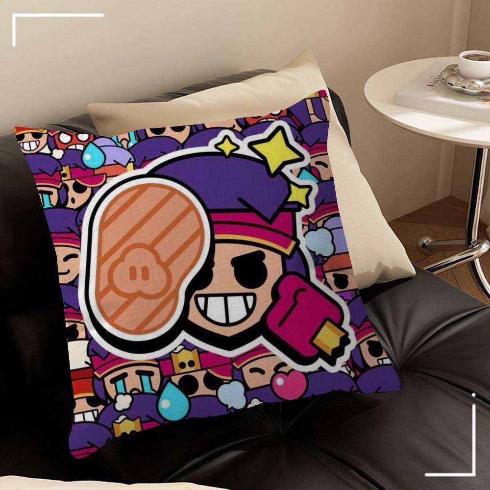 Cute Cartoon B-Brawl Game Cushion Cover Pillowcase Upholstery Sofa Throw Pillow Home Decor Pillowcas 30cmx30cm
Cute Cartoon B-Brawl Game Cushion Cover Pillowcase Upholstery Sofa Throw Pillow Home Decor Pillowcas 30cmx30cm