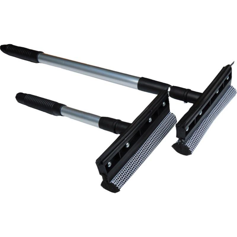 Limpiador de ventanas telescópico con mango largo, cepillo de limpieza de vidrio de doble cara
Limpiador de ventanas telescópico con mango largo, cepillo de limpieza de vidrio de doble cara