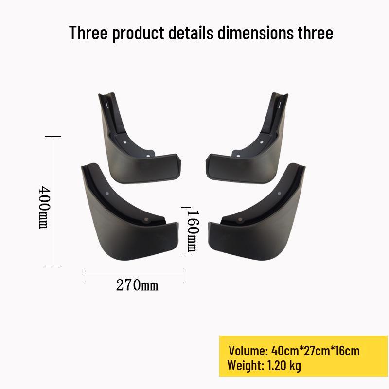 2020-2022 Mercedes B-Class Soft Rubber Mudguards & Mud Flaps 2020 Mercedes-Benz B-Class
2020-2022 Mercedes B-Class Soft Rubber Mudguards & Mud Flaps 2020 Mercedes-Benz B-Class