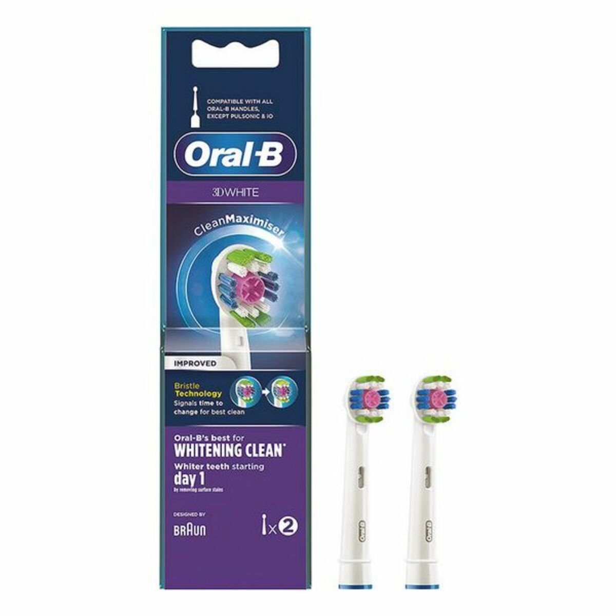 3D White Whitening Clean Сменная головка Oral-B D White Whitening Clean (2 шт.) 2 единицы
3D White Whitening Clean Сменная головка Oral-B D White Whitening Clean (2 шт.) 2 единицы