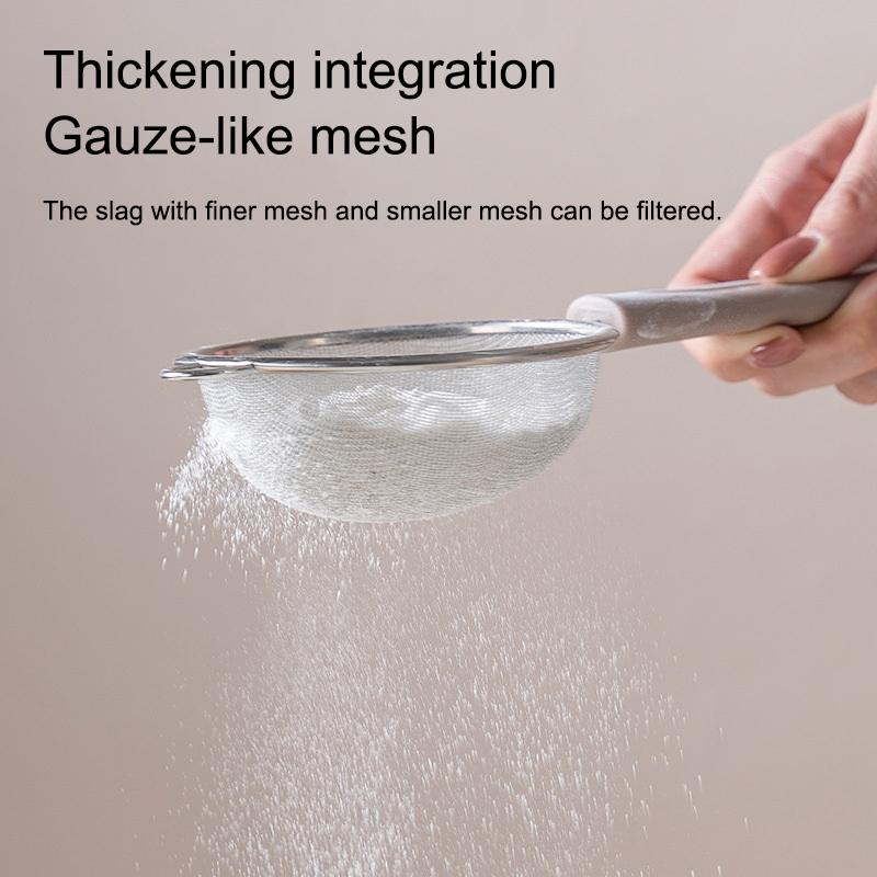 Stainless Steel Mesh Strainer With Pp Handle, Fine Filtering For Juices, Residues And Flour, Ideal For Home Baking L
Stainless Steel Mesh Strainer With Pp Handle, Fine Filtering For Juices, Residues And Flour, Ideal For Home Baking L