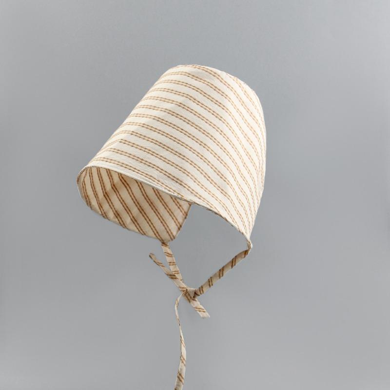 Новая полосатая шляпа-ведро с большими полями, женская летняя солнцезащитная шляпа от солнца, нишевая дышащая шляпа для лица, защита лица, шляпа-тазик
