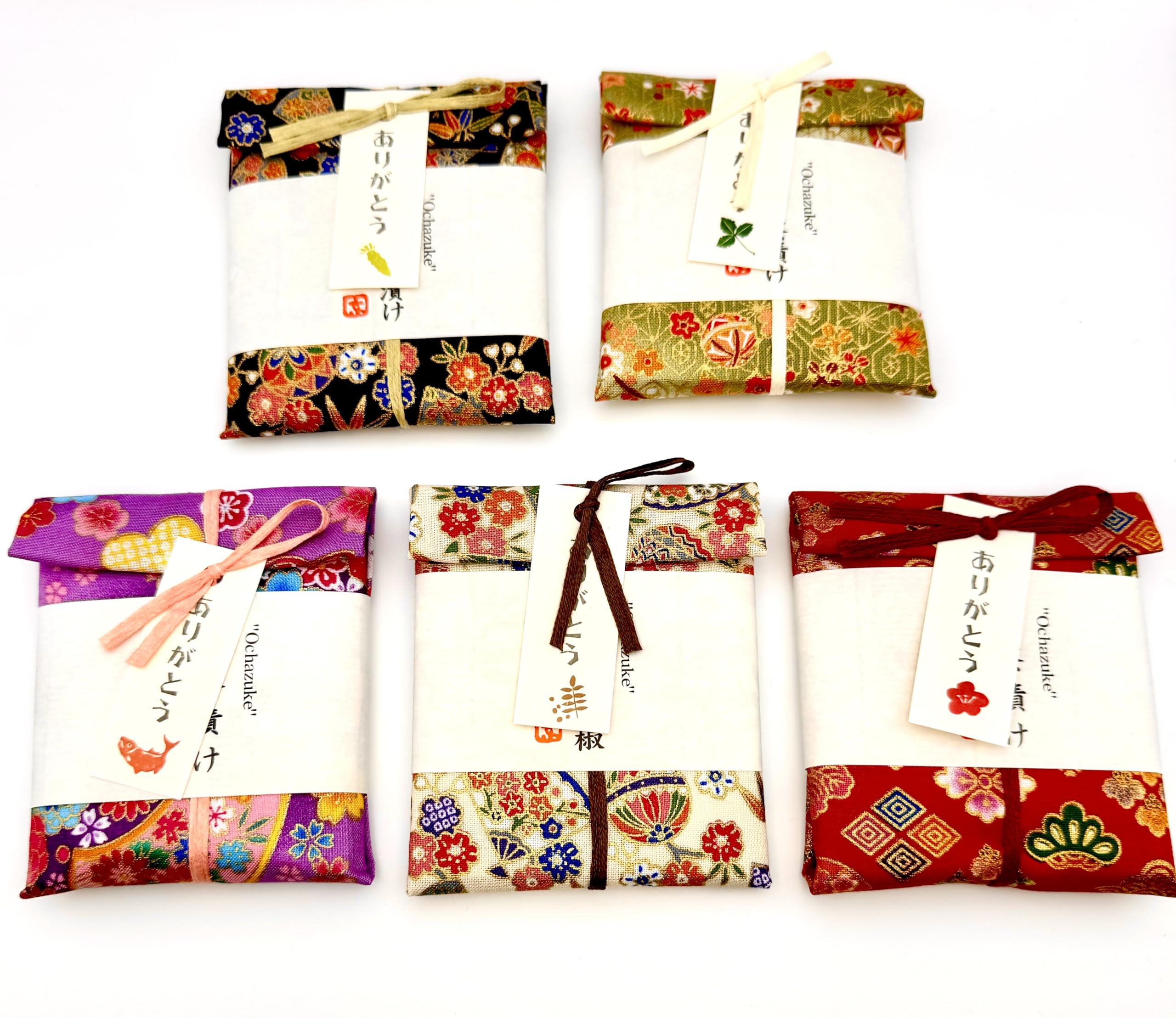 Comte de France Ochazuke Thank You Made in Japan Japanese fabric wrapping package Small gift Thank you gift Greetings Handout 5 types 5 piece
Comte de France Ochazuke Thank You Made in Japan Japanese fabric wrapping package Small gift Thank you gift Greetings Handout 5 types 5 piece