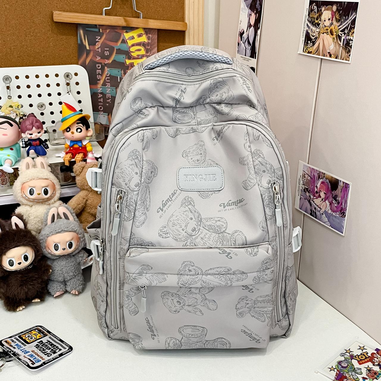 Рюкзак Простой Женский Рюкзак для Студенток Школьный Рюкзак Крутой Вместительный Рюкзак для Поездок и Отдыха серый
Рюкзак Простой Женский Рюкзак для Студенток Школьный Рюкзак Крутой Вместительный Рюкзак для Поездок и Отдыха серый