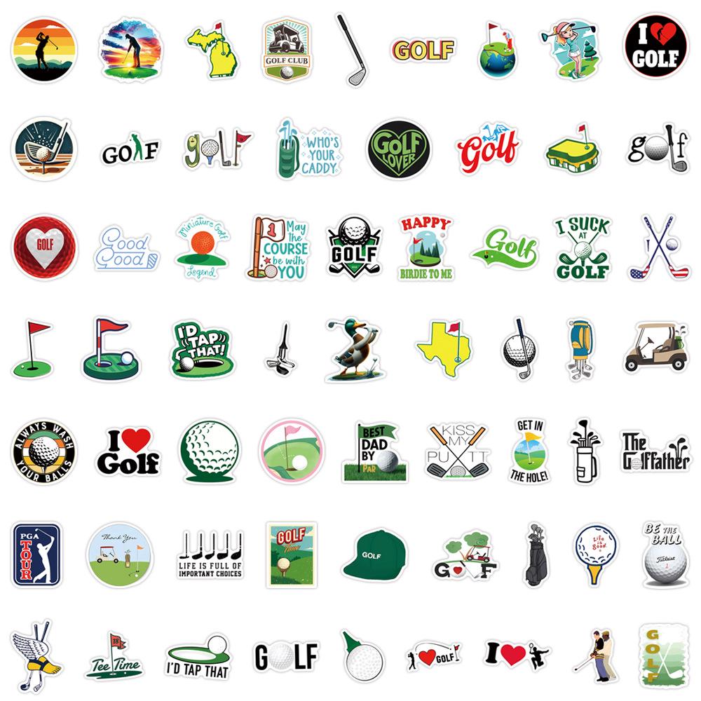 60 Sports Cartoon Golf Ball Waterproof Stickers for Journals, Water Bottles, and Laptops
60 Sports Cartoon Golf Ball Waterproof Stickers for Journals, Water Bottles, and Laptops
