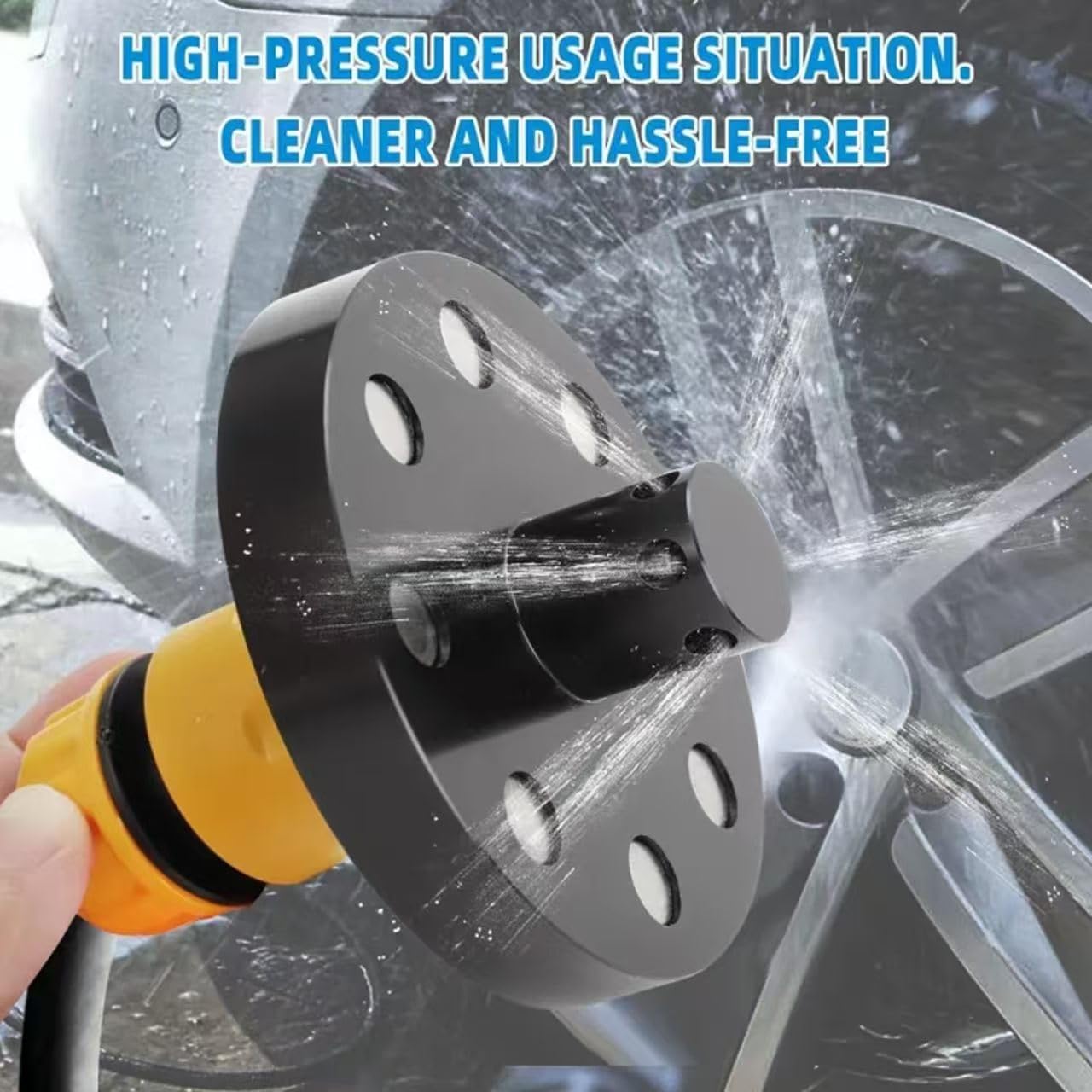 O Ring Chassis Cleaner Flusher Kit,Magnetic Chassis Flusher Kit for Truck,Jet Flux Pressure Washer Frame Cleaner,6 Water Outlets,All-Round Cleaning
O Ring Chassis Cleaner Flusher Kit,Magnetic Chassis Flusher Kit for Truck,Jet Flux Pressure Washer Frame Cleaner,6 Water Outlets,All-Round Cleaning