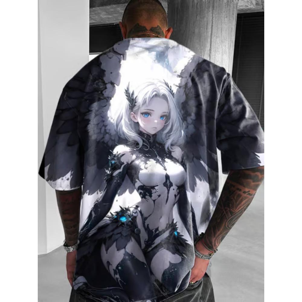 T-shirt, anime character T-shirt, 3D sexy and beautiful printed T-shirt 6XL
T-shirt, anime character T-shirt, 3D sexy and beautiful printed T-shirt 6XL