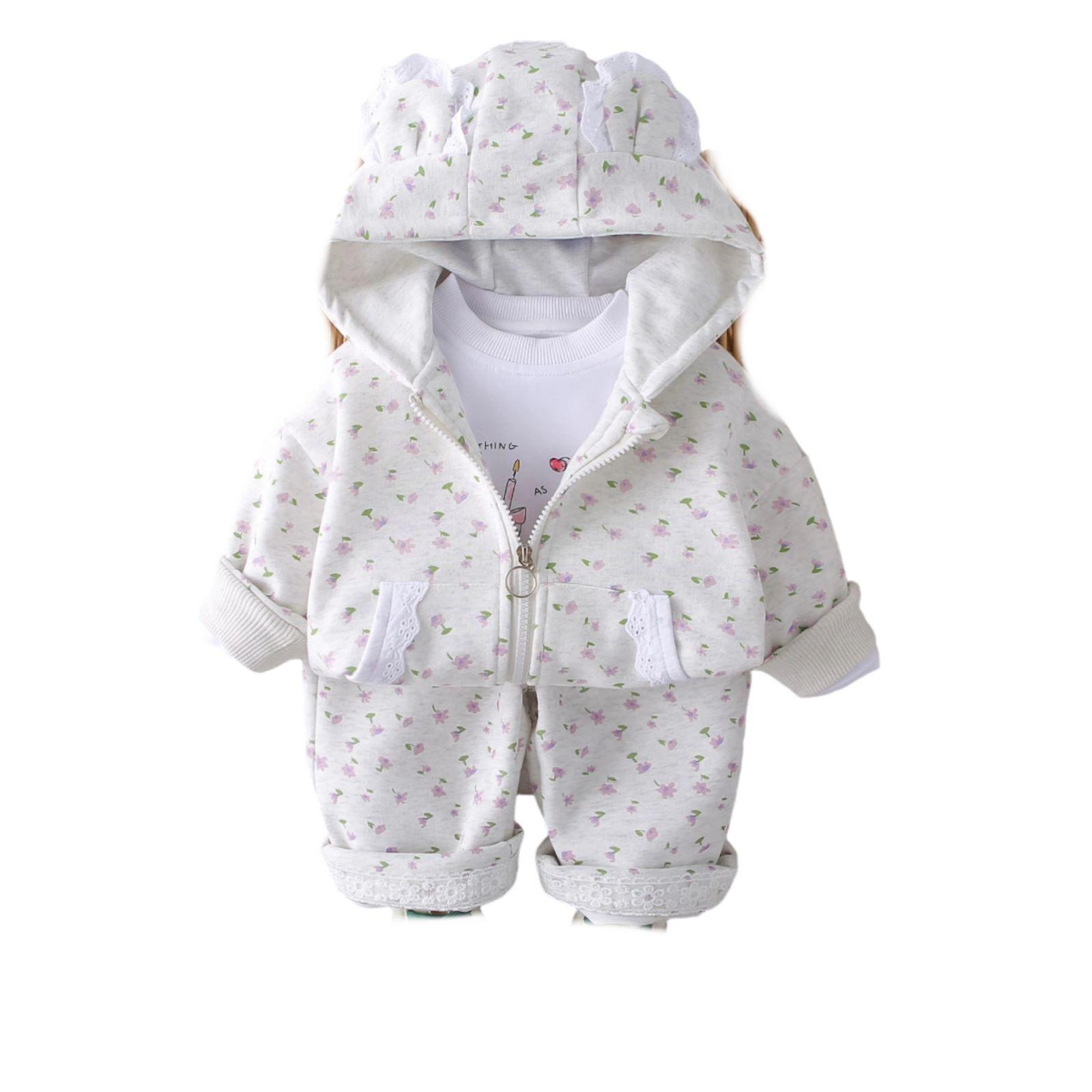 Kids Casual Long-Sleeve Set, Comfortable Daily Wear Outfits 80 білий
Kids Casual Long-Sleeve Set, Comfortable Daily Wear Outfits 80 білий