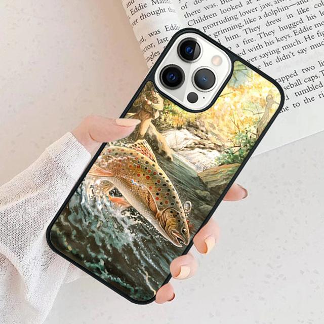 Trout Fish Fishing Phone Case Cover For iPhone 17 Air 15 16 11 13 14 Pro Max 12 Plus Max Fundas iPhone 11pro max
Trout Fish Fishing Phone Case Cover For iPhone 17 Air 15 16 11 13 14 Pro Max 12 Plus Max Fundas iPhone 11pro max