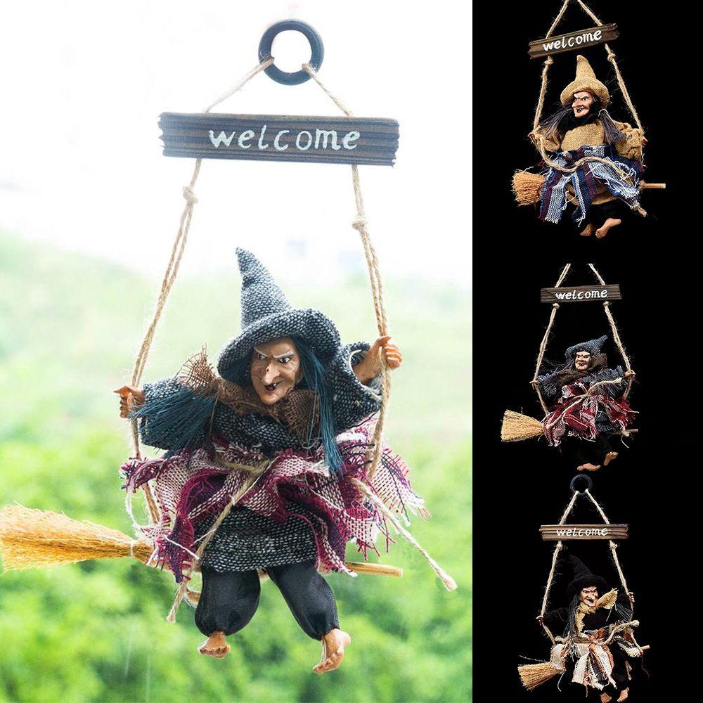 Spooky Props Witch Dolls Home Door Bar Club Decor Haunted House Props Halloween Hanging Ghost чорний
Spooky Props Witch Dolls Home Door Bar Club Decor Haunted House Props Halloween Hanging Ghost чорний
