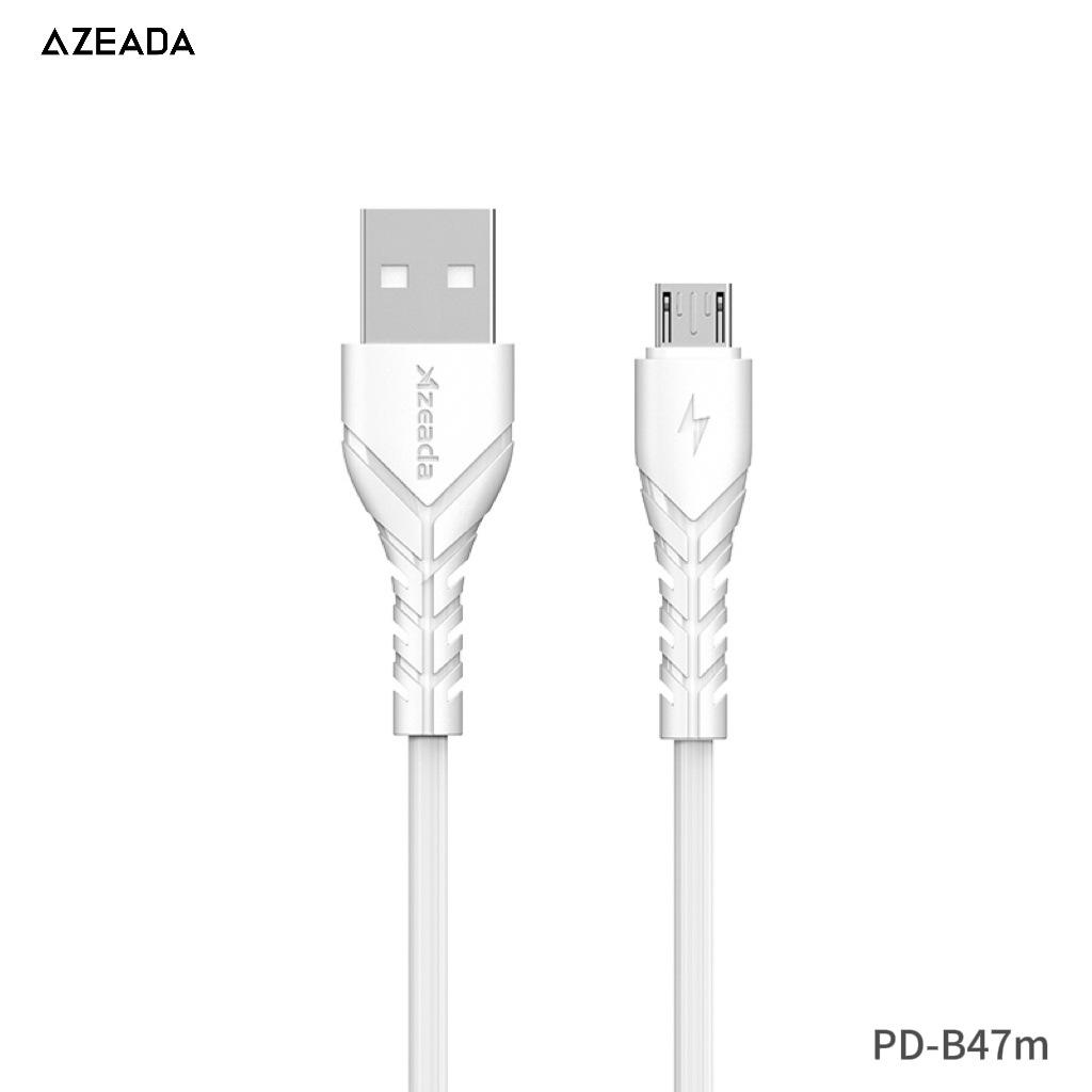 Azeada Spot 3A Fast Charge USB Cable for Android & Apple Devices White 1m Data Cable
Azeada Spot 3A Fast Charge USB Cable for Android & Apple Devices White 1m Data Cable