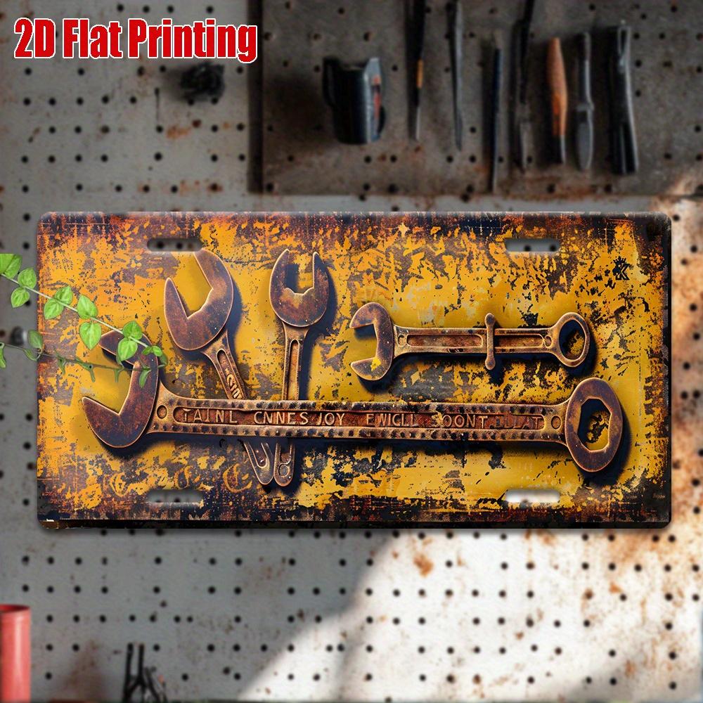 D Flatpc Vintage Metal Sign for Decorationg Only Outdoor Wall Art (xcm) Tool Aluminum Sign Retro Wall Art for Home 15x30cm(5.9x7.8inch)
D Flatpc Vintage Metal Sign for Decorationg Only Outdoor Wall Art (xcm) Tool Aluminum Sign Retro Wall Art for Home 15x30cm(5.9x7.8inch)