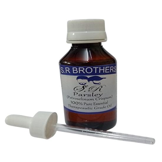S.R Brothers Parsley (Petroselinum Crispum) Pure & Natural Therapeutic Grade Essential Oil Plastic with Dropper 10 ml
S.R Brothers Parsley (Petroselinum Crispum) Pure & Natural Therapeutic Grade Essential Oil Plastic with Dropper 10 ml