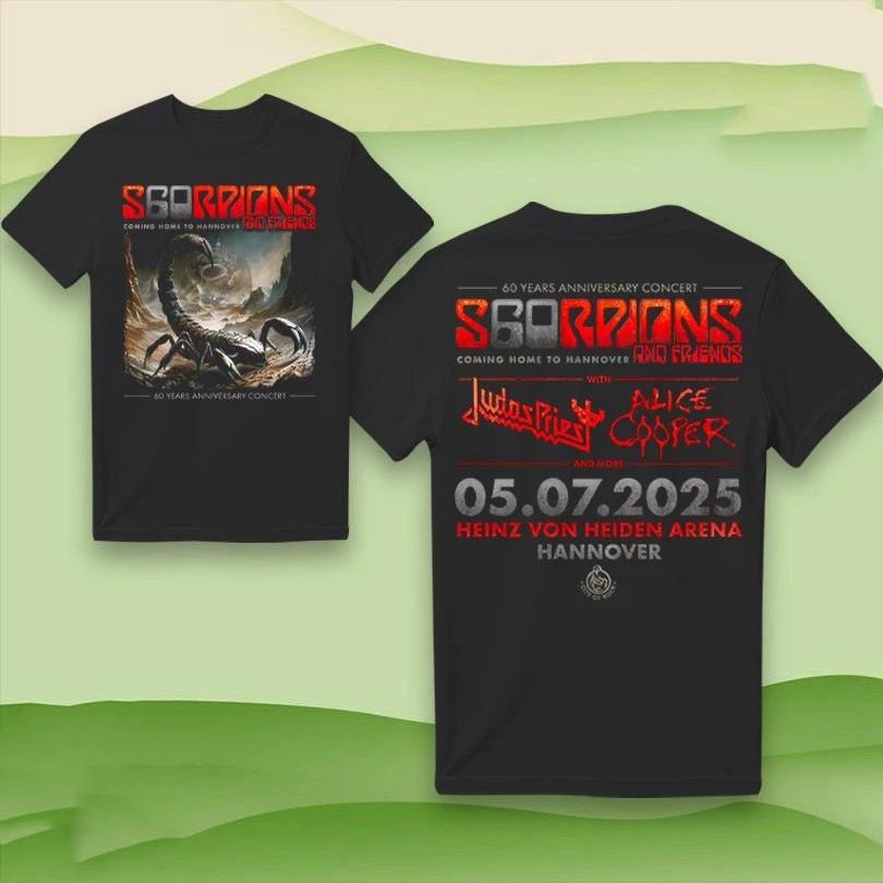 Scorpions BAND 2025 Black T Shirt Short Sleeve S-5XL 2 SIDE DO2313 Unisex T-Shirt XXXXL
Scorpions BAND 2025 Black T Shirt Short Sleeve S-5XL 2 SIDE DO2313 Unisex T-Shirt XXXXL