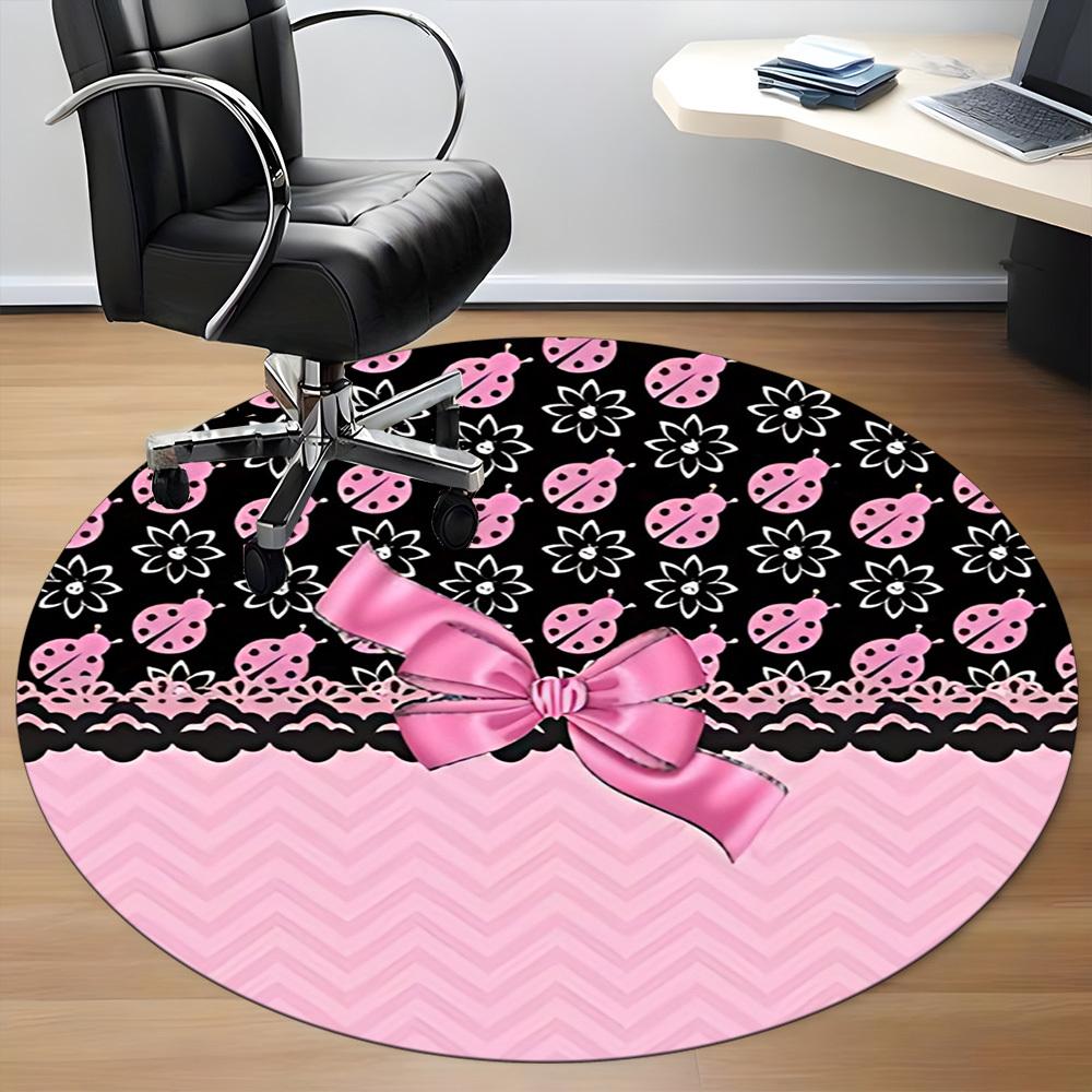 1pc Ladybug Floral Pattern Chair Carpet for Office, Non-slip, Soft and Durable Office Rug for Decoration, Perfect for Office yy251229119 80cm by 80cm
1pc Ladybug Floral Pattern Chair Carpet for Office, Non-slip, Soft and Durable Office Rug for Decoration, Perfect for Office yy251229119 80cm by 80cm