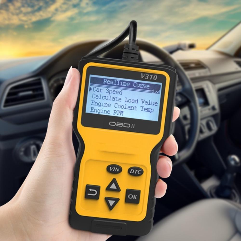 Для всех протоколов OBD II, инструмент для диагностики неисправностей двигателя, автомобильный сканер, считыватель кодов автомобиля V310, сканер OBD2
Для всех протоколов OBD II, инструмент для диагностики неисправностей двигателя, автомобильный сканер, считыватель кодов автомобиля V310, сканер OBD2